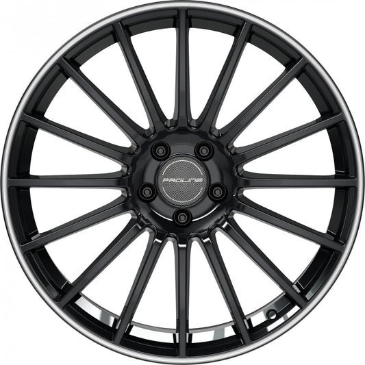 Proline PXW black rim polished Alufelge 8.5x20 Zoll ET45 LK 5x112 ML66.5 – Bild 2