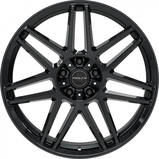 Proline PFG forged black glossy Alufelge 10x22 Zoll ET35 LK 5x130 ML84 – Bild 2
