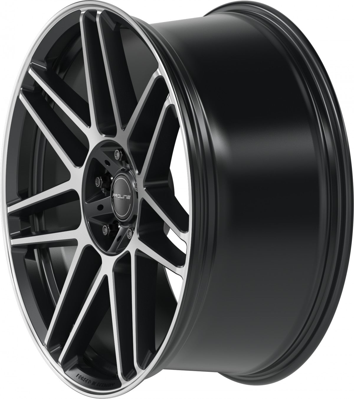 Proline PFG forged black matt polished Alufelge 10x22 Zoll ET35 LK 5x130 ML84 – Bild 6