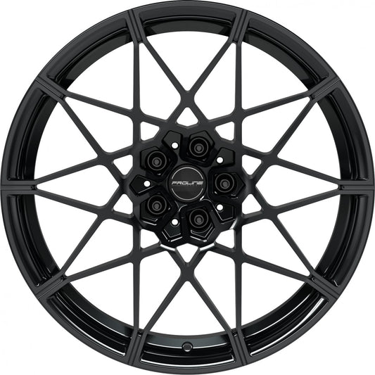 Proline PFM forged black glossy Alufelge 10.5x20 Zoll ET28 LK 5x112 ML66.5 – Bild 2