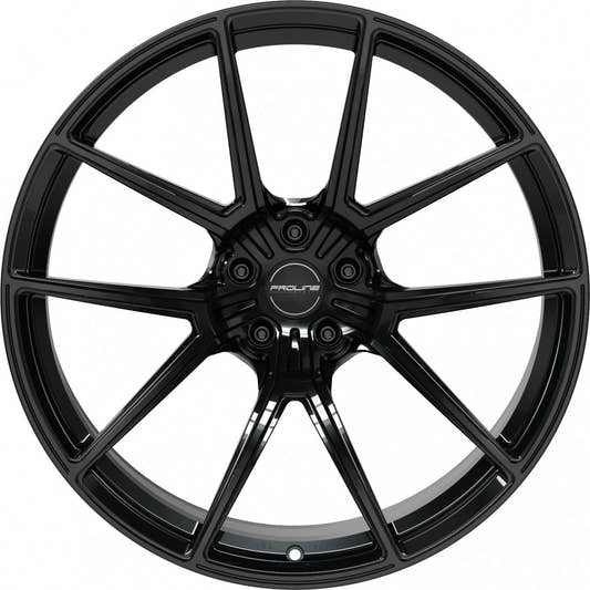 Proline PFR forged black glossy Alufelge 10.5x21 Zoll ET19 LK 5x112 ML66.5 – Bild 2
