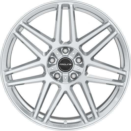 Proline PFG forged vanadium silver Alufelge 10x22 Zoll ET35 LK 5x130 ML84 – Bild 2