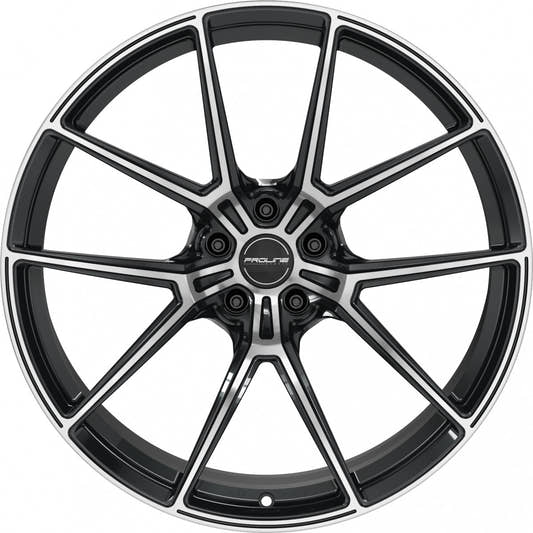 Proline PFR forged black polished Alufelge 10.5x21 Zoll ET19 LK 5x112 ML66.5 – Bild 2