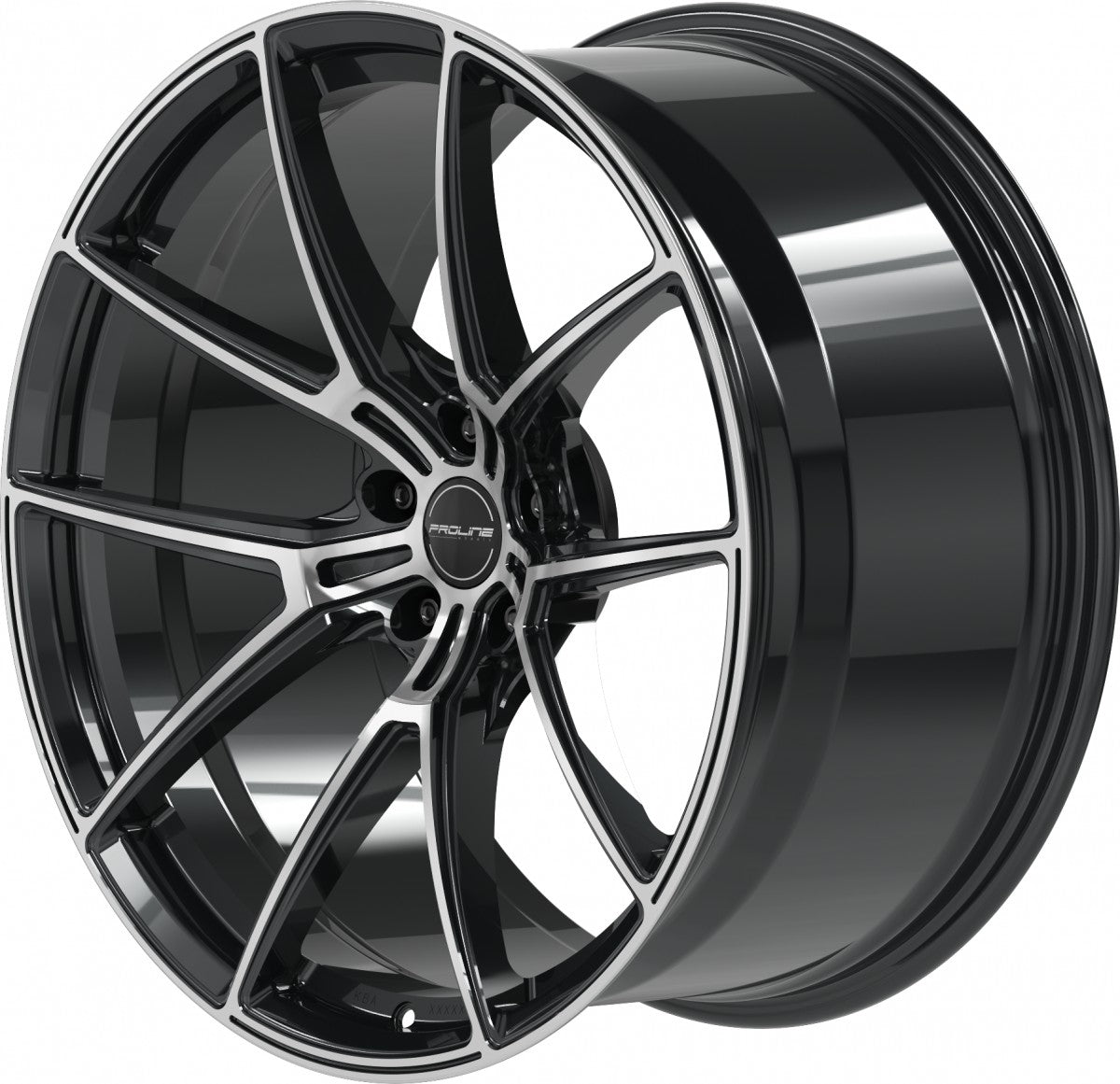 Proline PFR forged black polished Alufelge 10.5x21 Zoll ET19 LK 5x112 ML66.5 – Bild 6