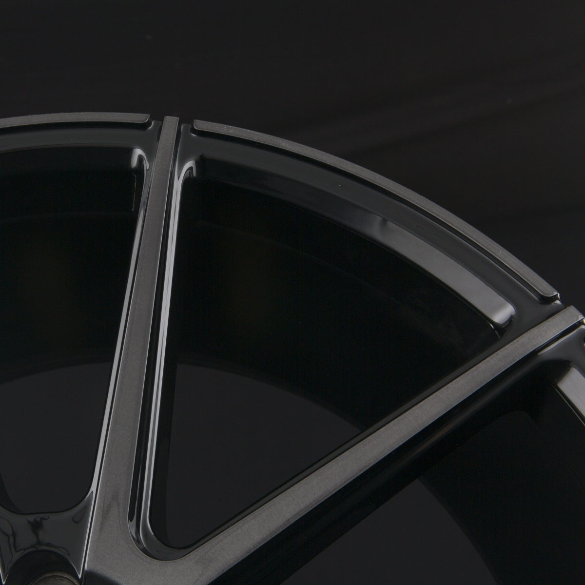 RFK Wheels GLS302 gloss black brushed Alufelge 9.5x19 Zoll ET35 LK 5x112 ML66.5 – Bild 7