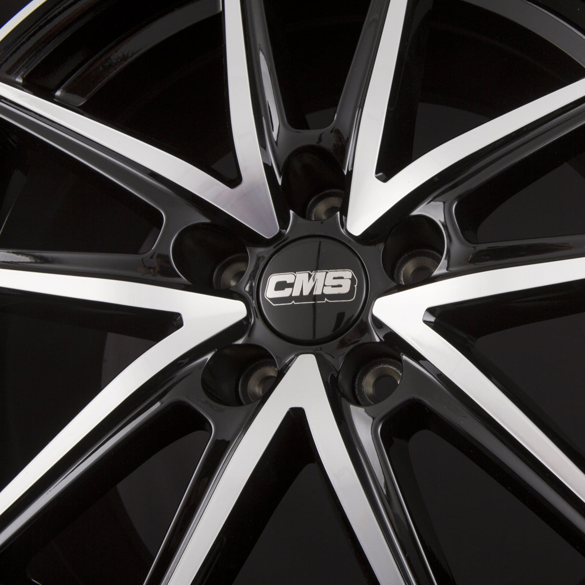 CMS C30 DB Diamant Schwarz Glanz Alufelge 6.5x16 Zoll ET40 LK 5x114.3 ML66.1 – Bild 5