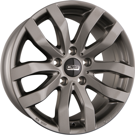 CMS C22 GG Titan Glanz Alufelge 6.5x16 Zoll ET40 LK 5x110 ML65.1 – Bild 2