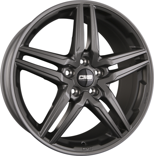 CMS C29 GG Titan Glanz Alufelge 7.5x17 Zoll ET50.5 LK 5x108 ML63.4 – Bild 2