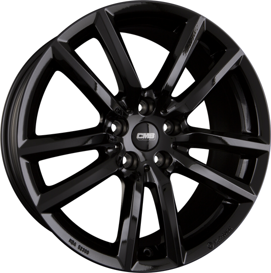 CMS C27 CBG Schwarz Glanz Alufelge 7x17 Zoll ET48.5 LK 5x112 ML66.6 – Bild 2