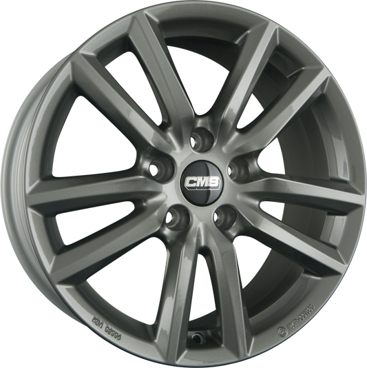 CMS C27 GG Titan Glanz Alufelge 7.5x19 Zoll ET51 LK 5x112 ML57.1 – Bild 2