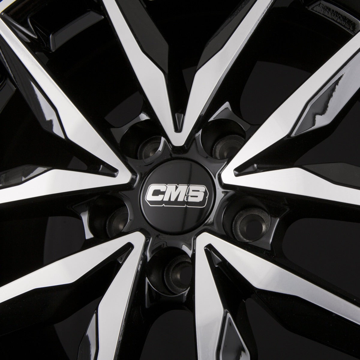CMS C28 DB Diamant Schwarz Alufelge 7.5x18 Zoll ET47 LK 5x114.3 ML66.1 – Bild 5