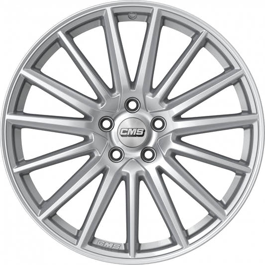 CMS C23 racing silver 8x18 ET46.1 - LK5/114.3 ML67.2