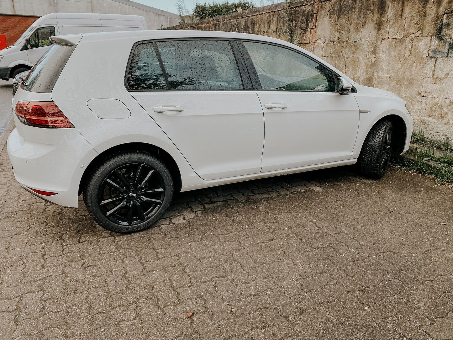 CMS C27 complete black gloss 7.5x18 ET46 - LK5/112 ML57.1