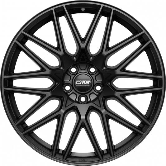 CMS C25 complete matt black Alufelge 9x21 Zoll ET32 LK 5x112 ML66.5 – Bild 2