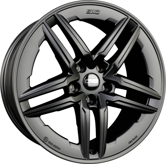 CMS C29 Aero MB Schwarz Matt Alufelge 8x19 Zoll ET58 LK 5x120 ML65.1 – Bild 2