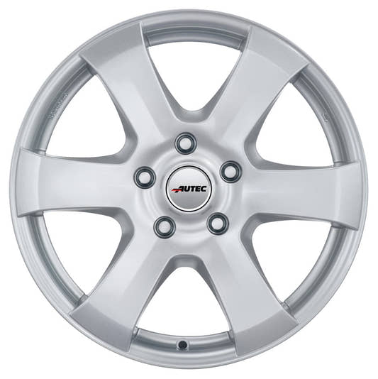 Autec Typ B - Baltic brillantsilber 6.5x15 ET43 - LK5/108 ML70