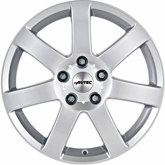 Autec Typ AP - Arctic Plus silber Alufelge 6.5x16 Zoll ET50 LK 5x108 ML63.4 – Bild 2