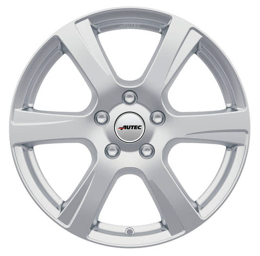 Autec Typ P - Polaric brillantsilber 7.5x19 ET36 - LK5/105 ML56.6