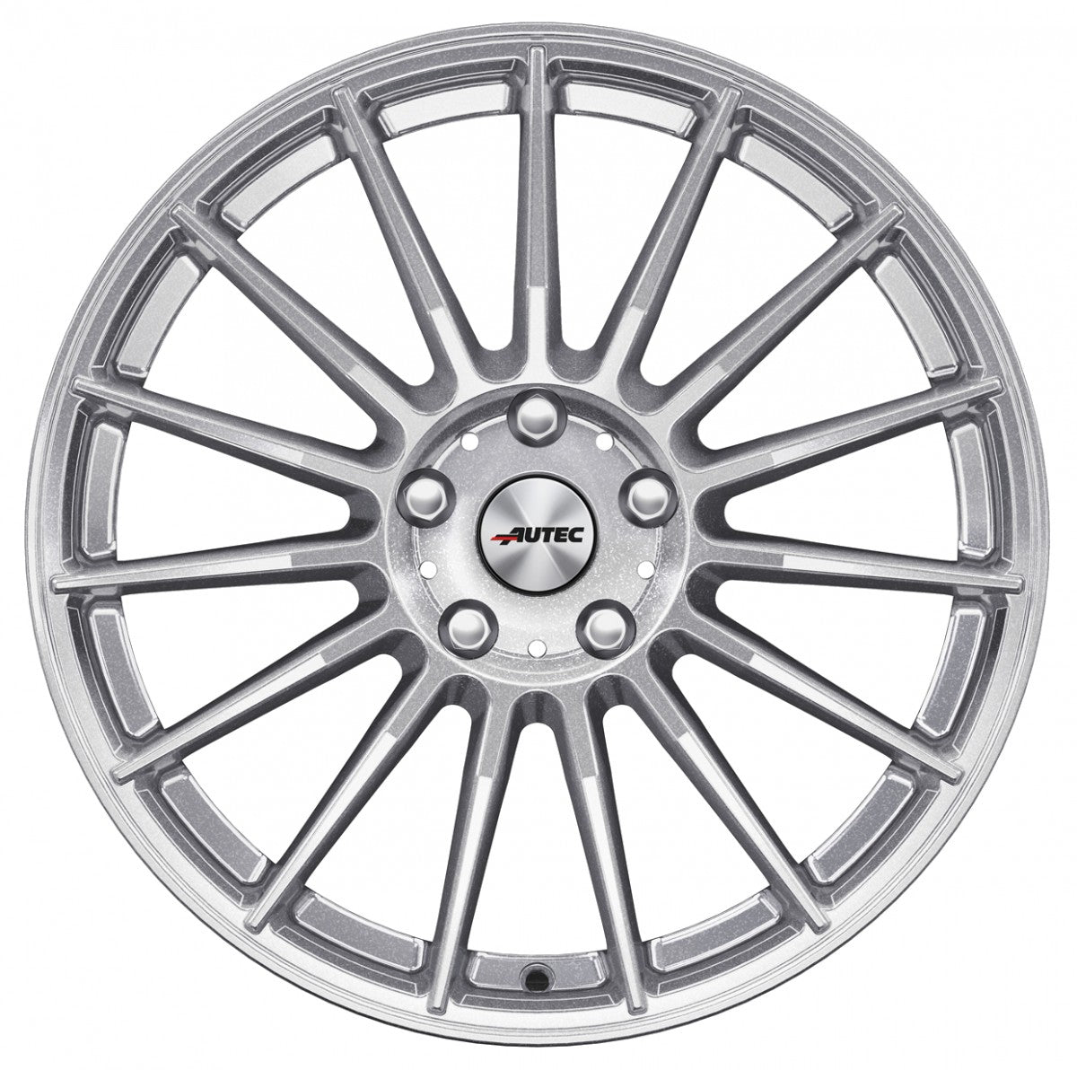 Autec Typ L - Lamera hyper silber 8x18 ET40 - LK5/100 ML60.1