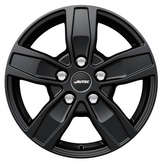 Autec Typ Q - Quantro 5-Loch schwarz matt 7.5x18 ET66 - LK5/118 ML71.1