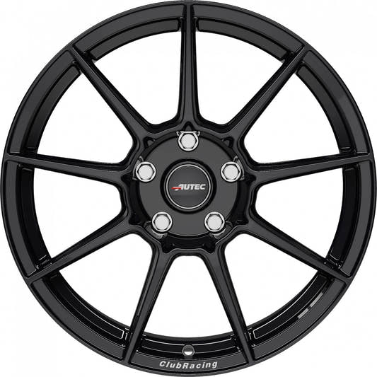 Autec Typ CR - ClubRacing EVO schwarz 9.5x18 ET30 - LK5/112 ML70