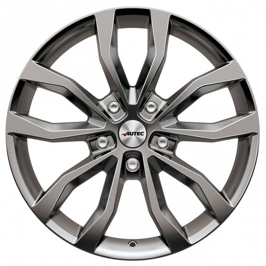 Autec Typ U - Uteca titansilber 9.5x19 ET38 - LK5/112 ML66.6