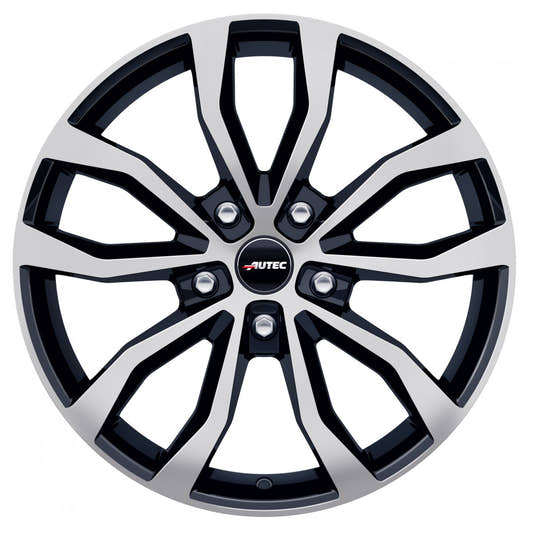 Autec Typ U - Uteca schwarz poliert 9.5x19 ET42 - LK5/112 ML66.5