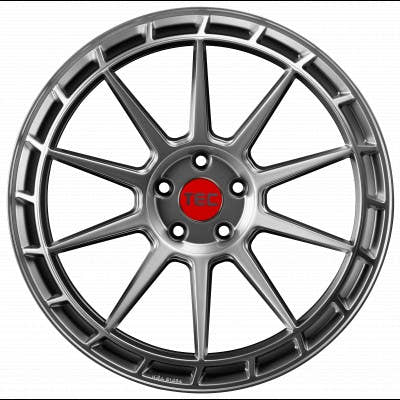 TEC Speedwheels GT8 hyper-silber (links) Alufelge 8.5x19 Zoll ET35 LK 5x110 ML72.5 – Bild 2