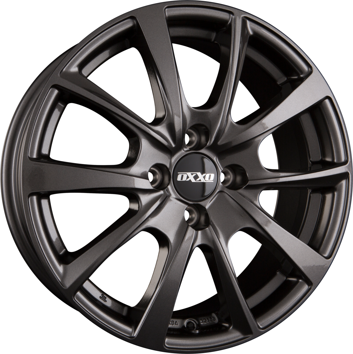 Oxxo Vidorra gunmetal Alufelge 8x18 Zoll ET48 LK 5x112 ML66.6 – Bild 8