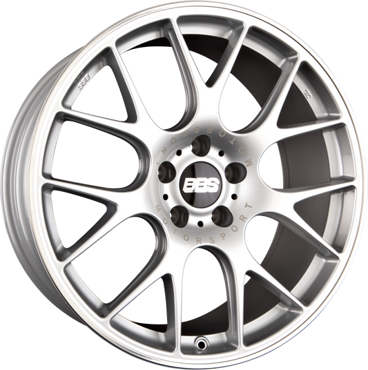 BBS CH-R Brillantsilber mit Edelstahl Anfahrschutz Alufelge 9x19 Zoll ET20 LK 5x120 ML82 – Bild 2