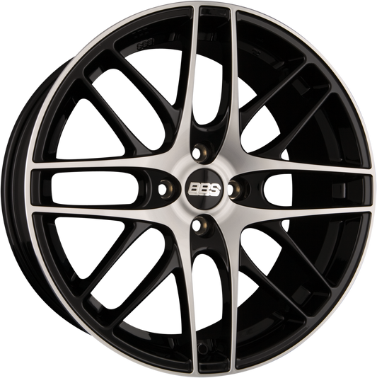 BBS CS Schwarz Diamantgedreht Alufelge 8.5x19 Zoll ET35 LK 5x110 ML82 – Bild 2