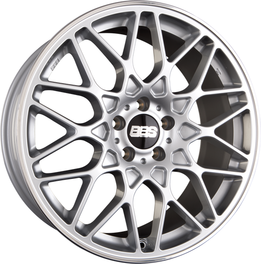 BBS RX-R Brillantsilber mit Anfahrschutz Alufelge 9.5x19 Zoll ET40 LK 5x112 ML82 – Bild 2