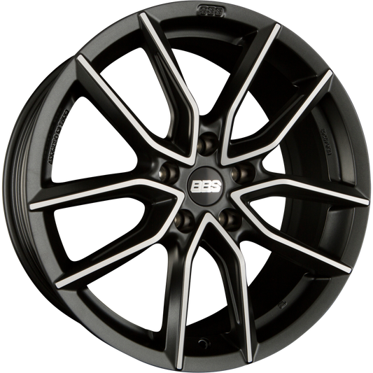BBS XA Night Fever Black Diamantgedreht Alufelge 9.5x20 Zoll ET35 LK 5x112 ML82 – Bild 2