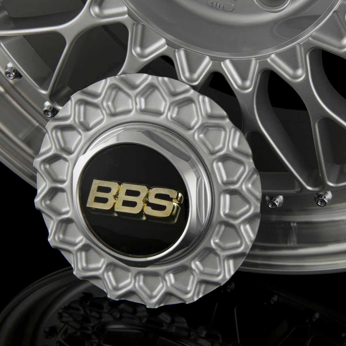 BBS Super RS Radstern Brillantsilber-Felgenbett Diamantgedreht 8.5x20 Zoll ET45 LK 5x112 ML82 – Bild 5