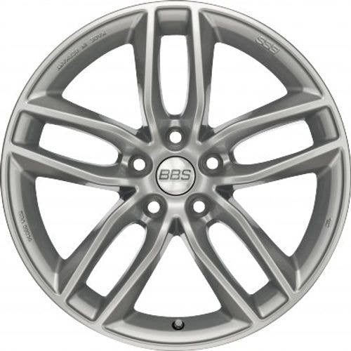 BBS SX brillantsilber Alufelge 8x18 Zoll ET44 LK 5x112 ML57.1 – Bild 2