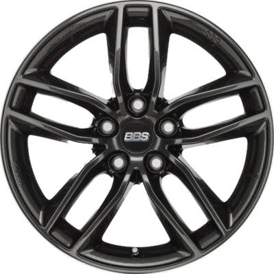 BBS SX kristall-schwarz Alufelge 7.5x17 Zoll ET42 LK 5x114.3 ML82 – Bild 2