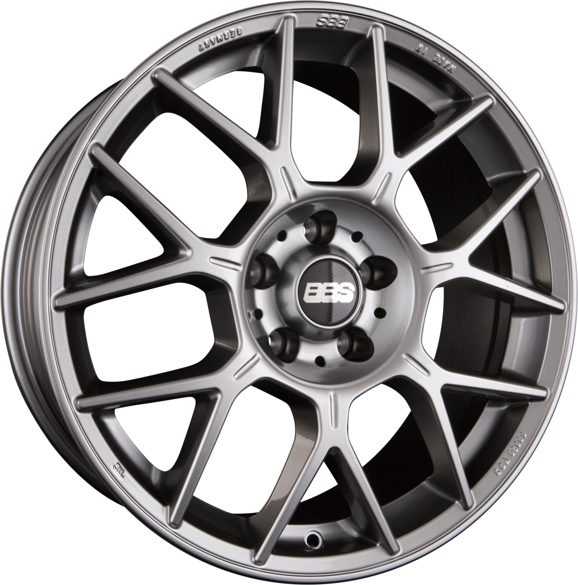 BBS XR platinum silber Alufelge 8.5x19 Zoll ET30 LK 5x112 ML82 – Bild 8