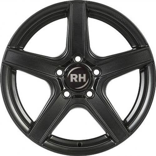 RH Alurad AR4 racing schwarz lackiert Alufelge 6.5x15 Zoll ET45 LK 5x112 ML72.6 – Bild 2
