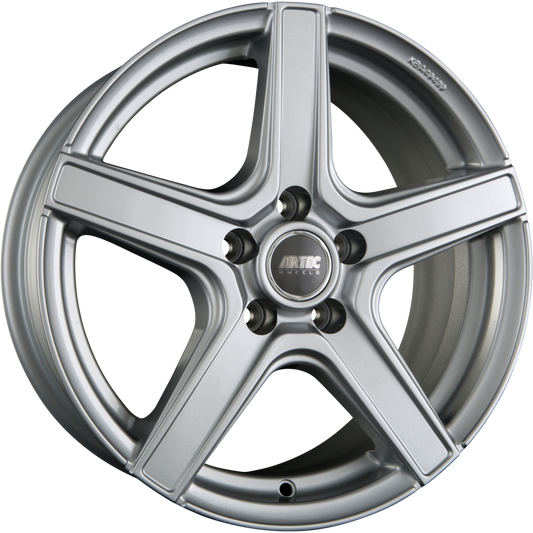 RH Alurad AR4 Sport Silber Alufelge 7.5x17 Zoll ET35 LK 5x105 ML64.1 – Bild 2