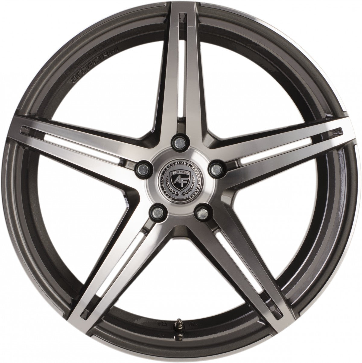 ArtForm AF-301 gunmetal polished Alufelge – Bild 2