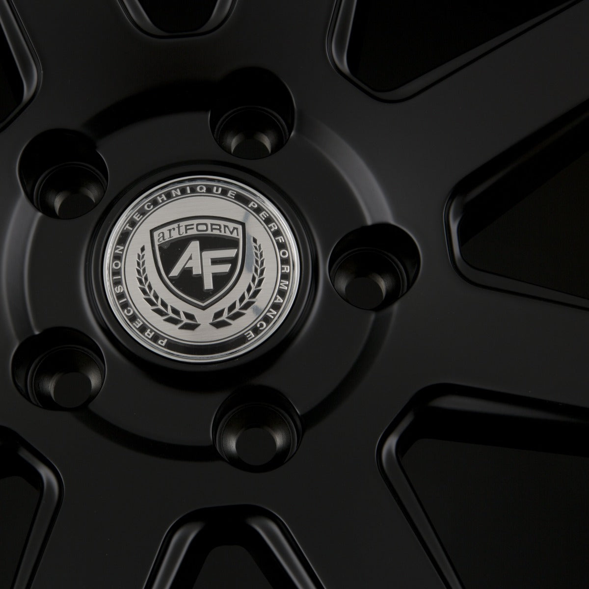 ArtForm AF-302 Flat Black Rim Polished Alufelge 10.5x20 Zoll ET35 LK 5x112 ML66.6 – Bild 5