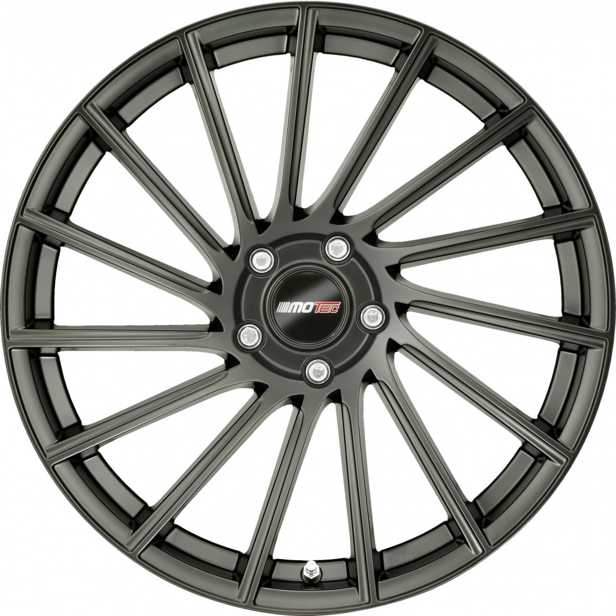 Motec Tornado flat black Alufelge 10.5x21 Zoll ET45 LK 5x112 ML66.5 – Bild 2
