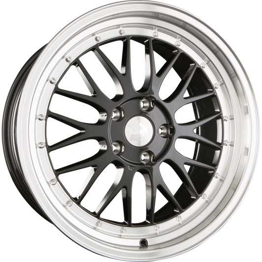 Ultra Wheels UA3-LM Black Rim Polished Alufelge 8.5x20 Zoll ET35 LK 5x120 ML72.6 – Bild 2
