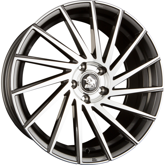 Ultra Wheels UA9-STORM Gunmetal Polished Alufelge 8x18 Zoll ET47 LK 5x112 ML66.6 – Bild 2
