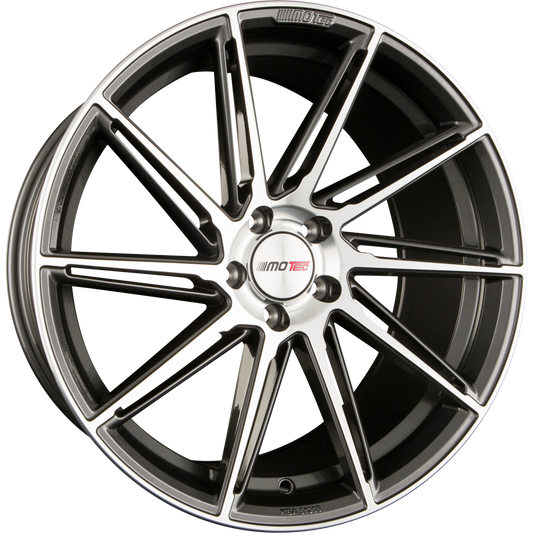 Motec Aventus (MCT11) Gunmetal Poliert Alufelge 8.5x20 Zoll ET35 LK 5x120 ML72.6 – Bild 2