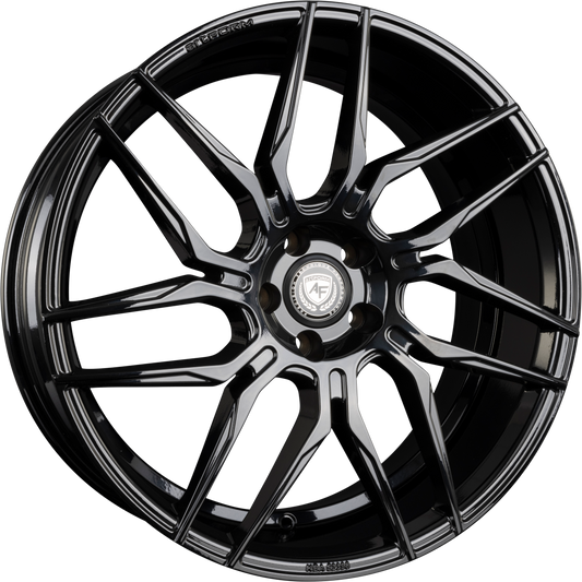 ArtForm AF-802 Black Painted Alufelge 9x20 Zoll ET42 LK 5x112 ML66.6 – Bild 2