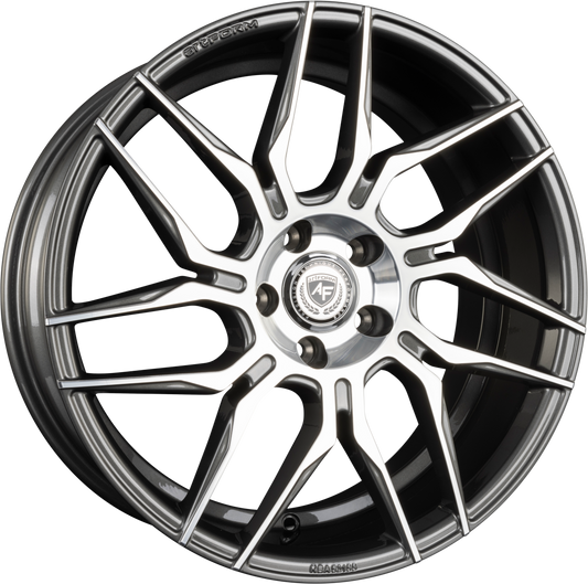 ArtForm AF-802 Gunmetal Polished Alufelge 9x20 Zoll ET42 LK 5x112 ML66.6 – Bild 2