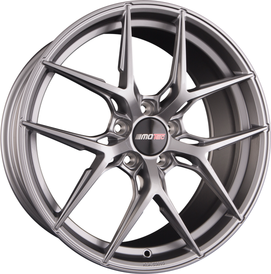 Motec Ultimate (MCR4) Light Grey Alufelge 9.5x19 Zoll ET20 LK 5x112 ML66.6 – Bild 2