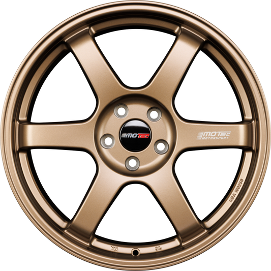 Motec JPD (MCR6) Bronze Matt Alufelge 8.5x19 Zoll ET45 LK 5x112 ML66.6 – Bild 2