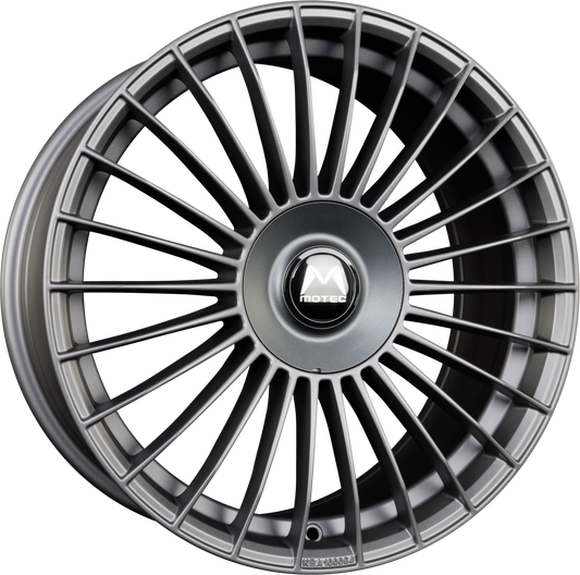 Motec Venom (MCT18) Matt Graphite Alufelge 8.5x19 Zoll ET43 LK 5x112 ML72.6 – Bild 2